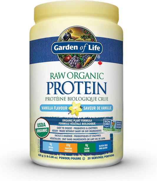Garden of Life Raw Vanilla Protein Shake, 620 GR