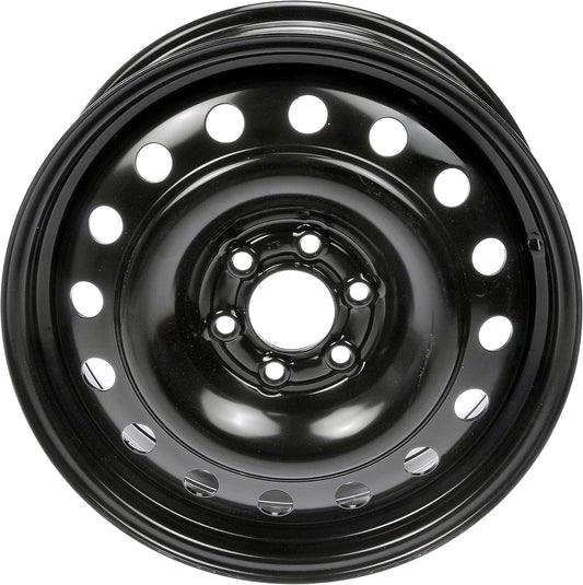 Dorman 939-185 17 x 6.5 In. Steel Wheel Compatible with Select Models, Black