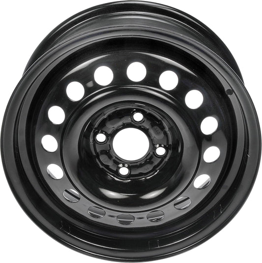 Dorman 939-248 15 X 5.5 In. Steel Wheel Compatible with Select Nissan Models, Black