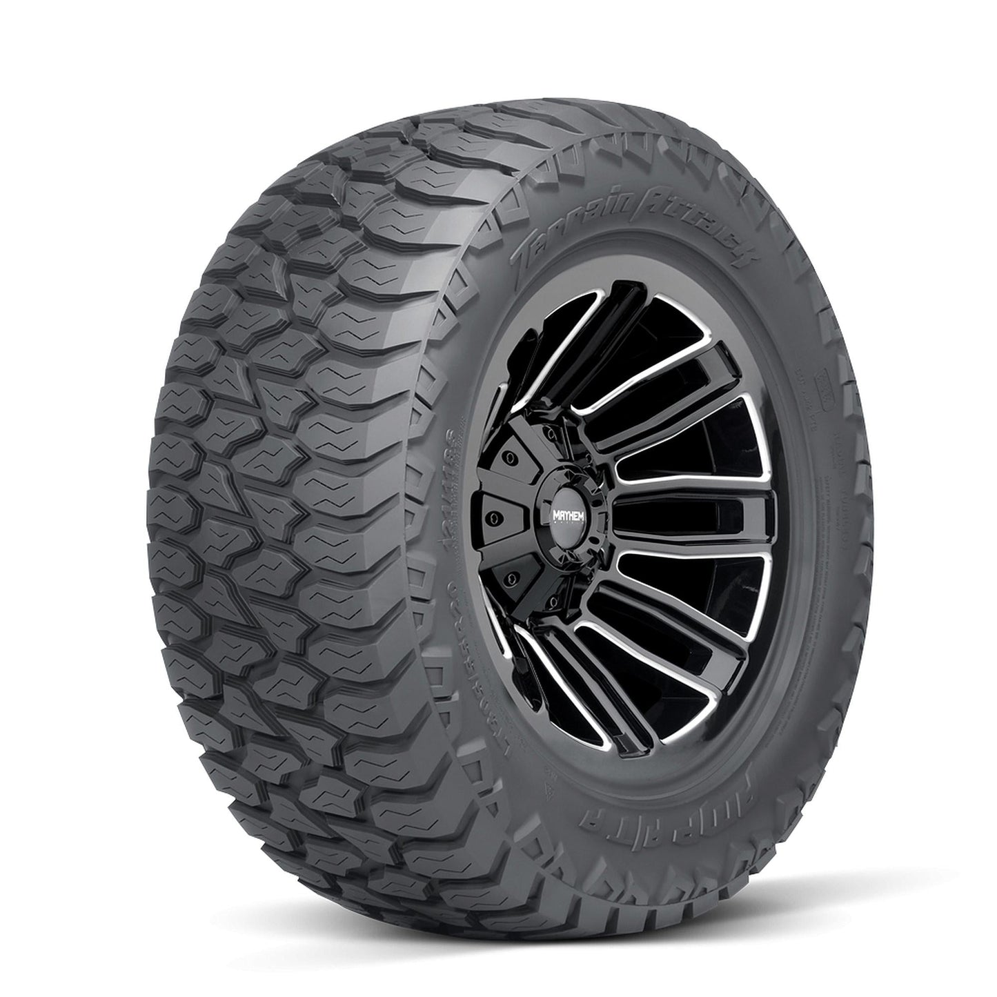 Amp Terrain Attack A/T A All Terrain LT265/70R17 121/118S E Light Truck Tire