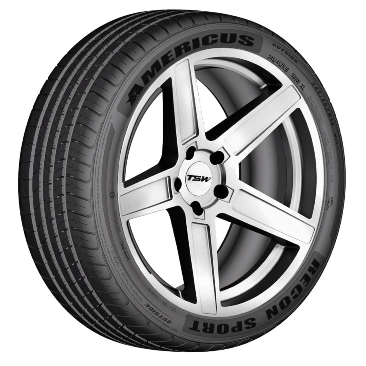 Americus Recon Sport UHP 245/45ZR20 103W XL Passenger Tire