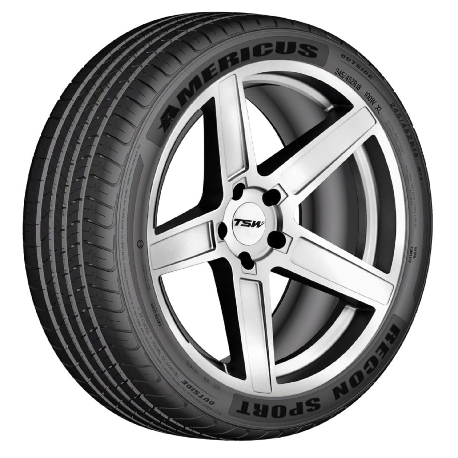 Americus Recon Sport UHP 245/45ZR20 103W XL Passenger Tire