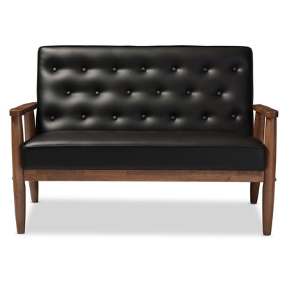 Baxton Studio Sorrento Loveseat