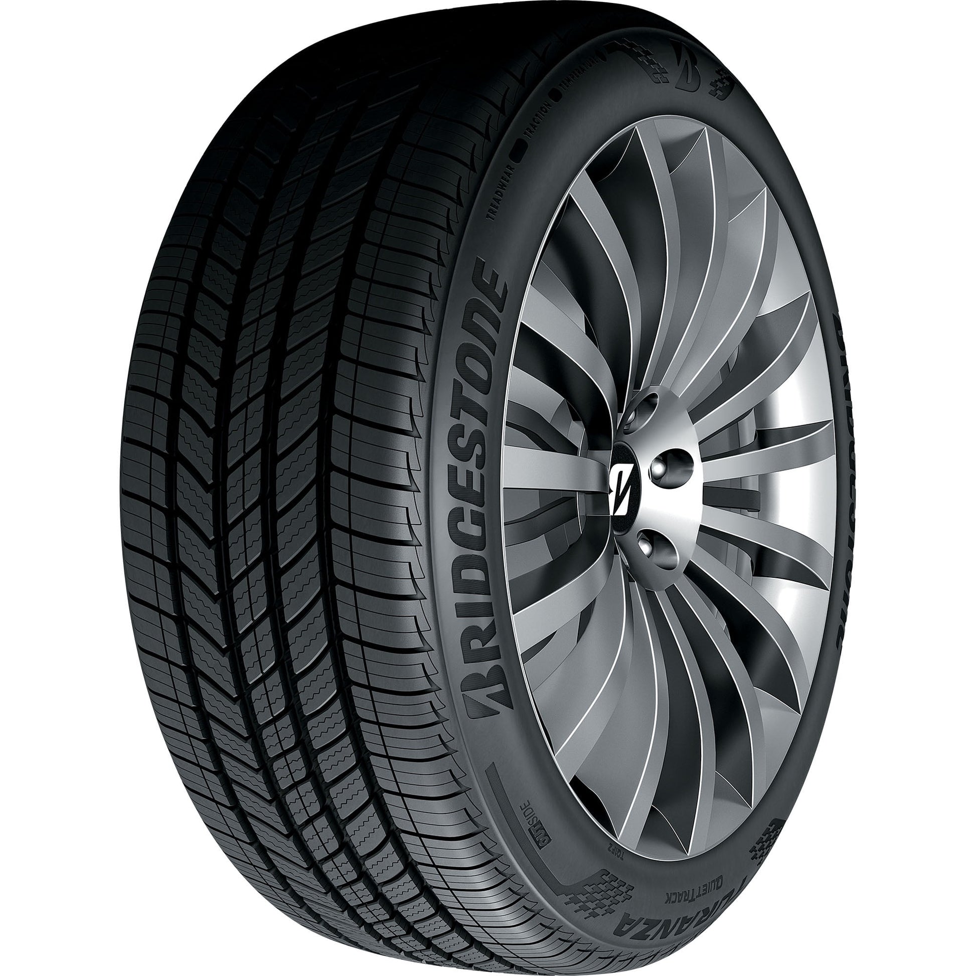 Bridgestone Turanza QuietTrack All Season 205/55R16 91V Passenger Tire