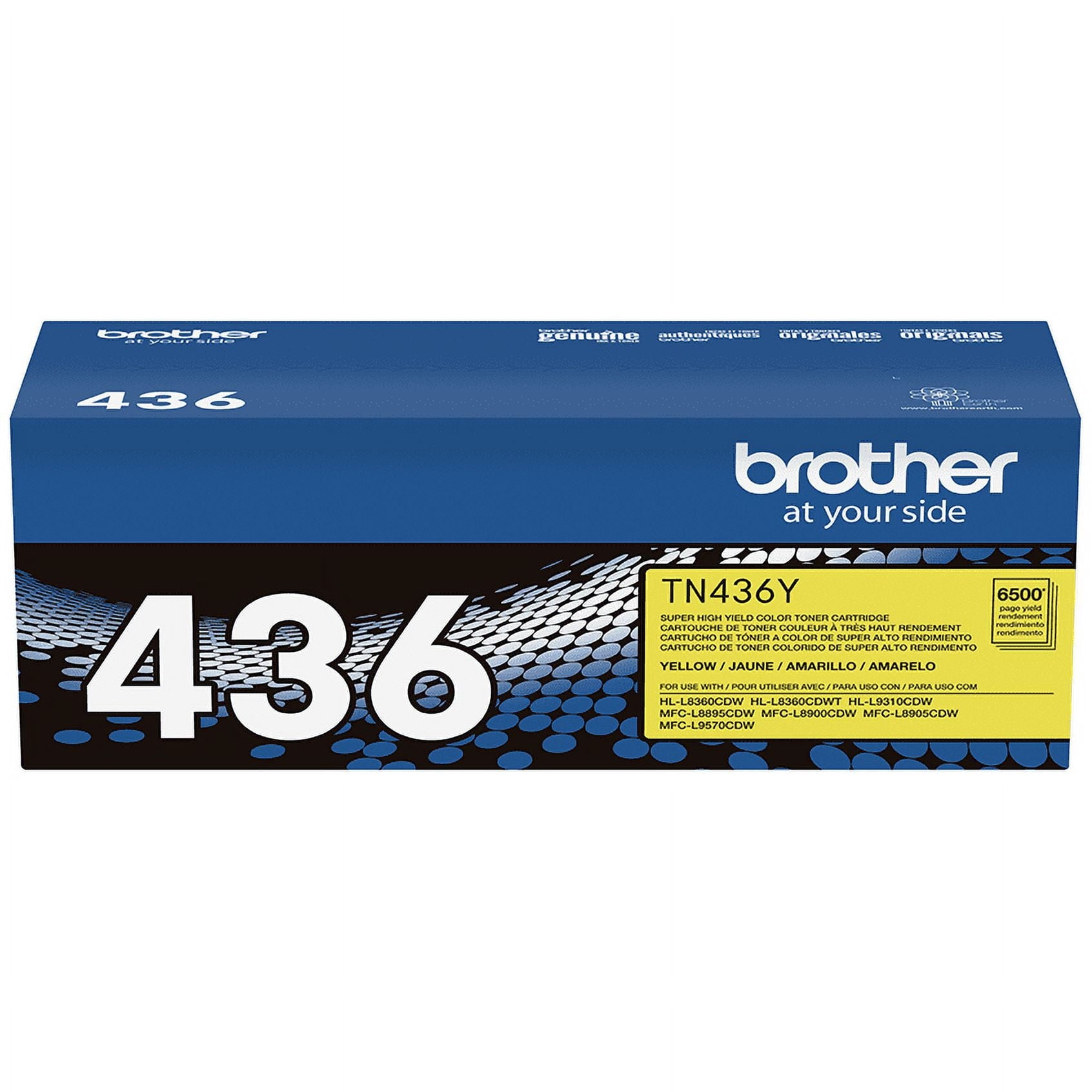 Brother, BRTTN436Y, TN436Y Toner Cartridge, 1 Each