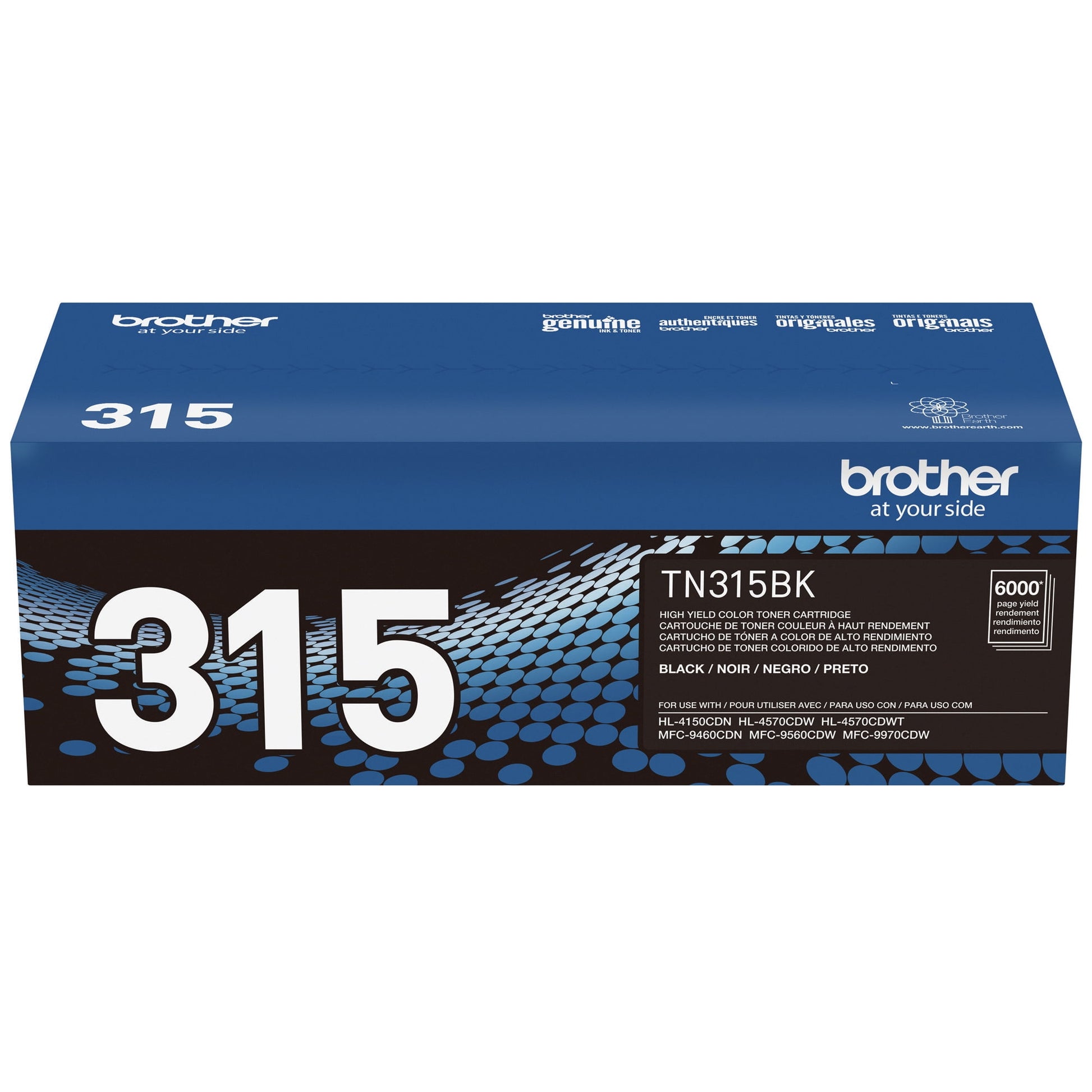 Brother TN315BK High-Yield Toner, Black