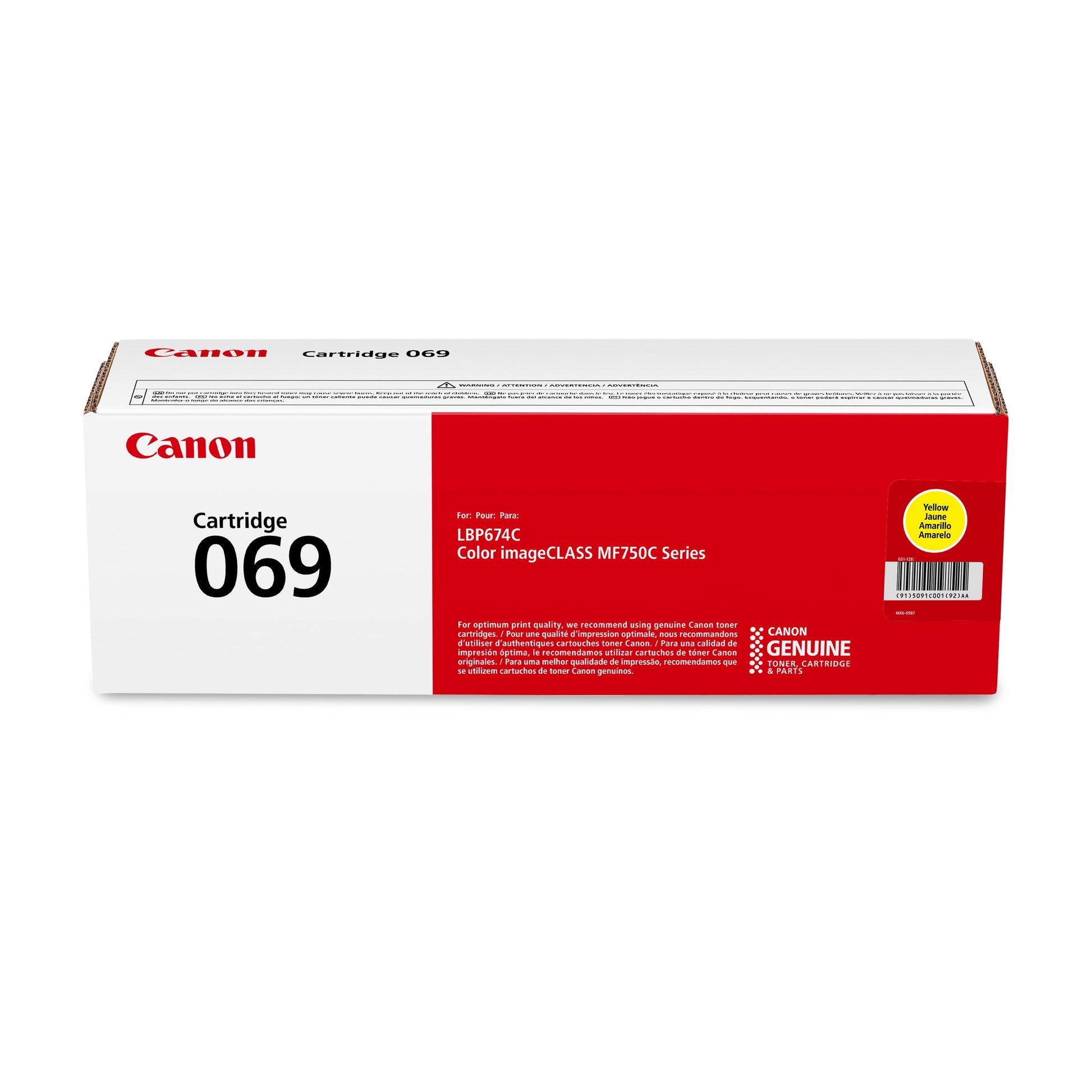 Canon Toner Cartridge 069 Yellow