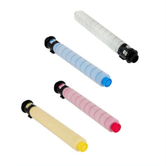 Compatible Ricoh 841918 / 841921 / 841920 / 841919 toner cartridges - 4-pack