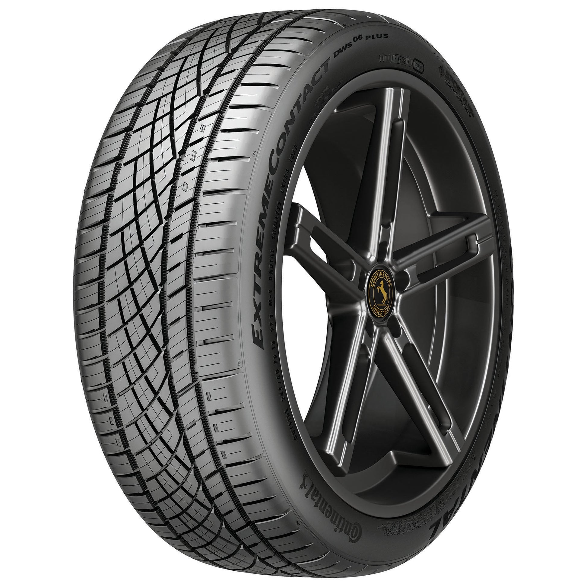 Continental ExtremeContact DWS06 PLUS UHP All Season 225/55ZR17 97W Passenger Tire