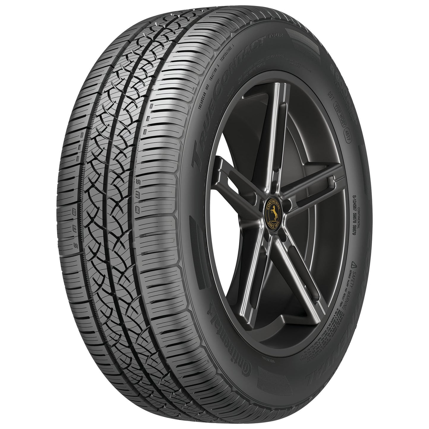 Continental TrueContact Tour All Season 195/65R15 91T Passenger Tire