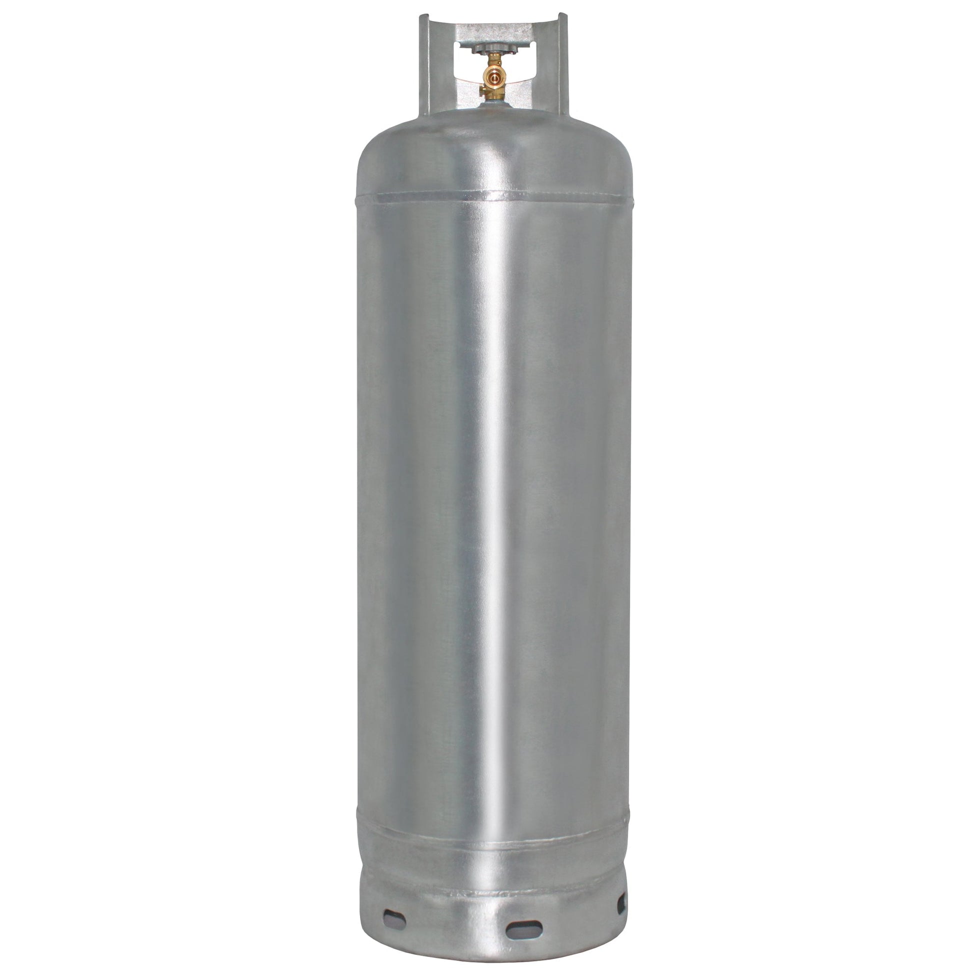 Flame King Galvanized Steel Propane Tank with POL Valve, Rust and Corrosion-Free, Built to Last