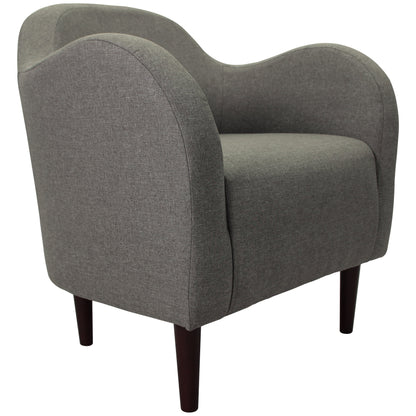 Fox Hill Trading Julian Mid-Century Accent Chair, Quartz