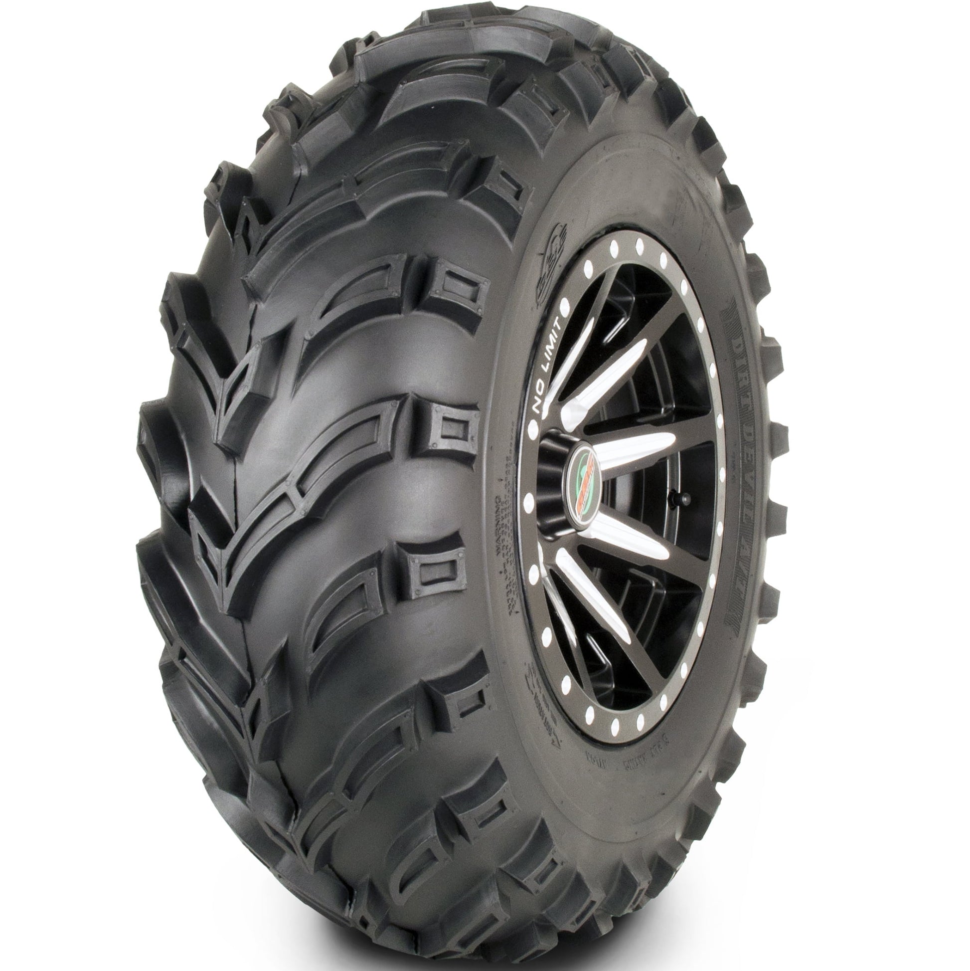 GBC Dirt Devil 24X11.00-10 6-Ply Rated All Terrain ATV Tire