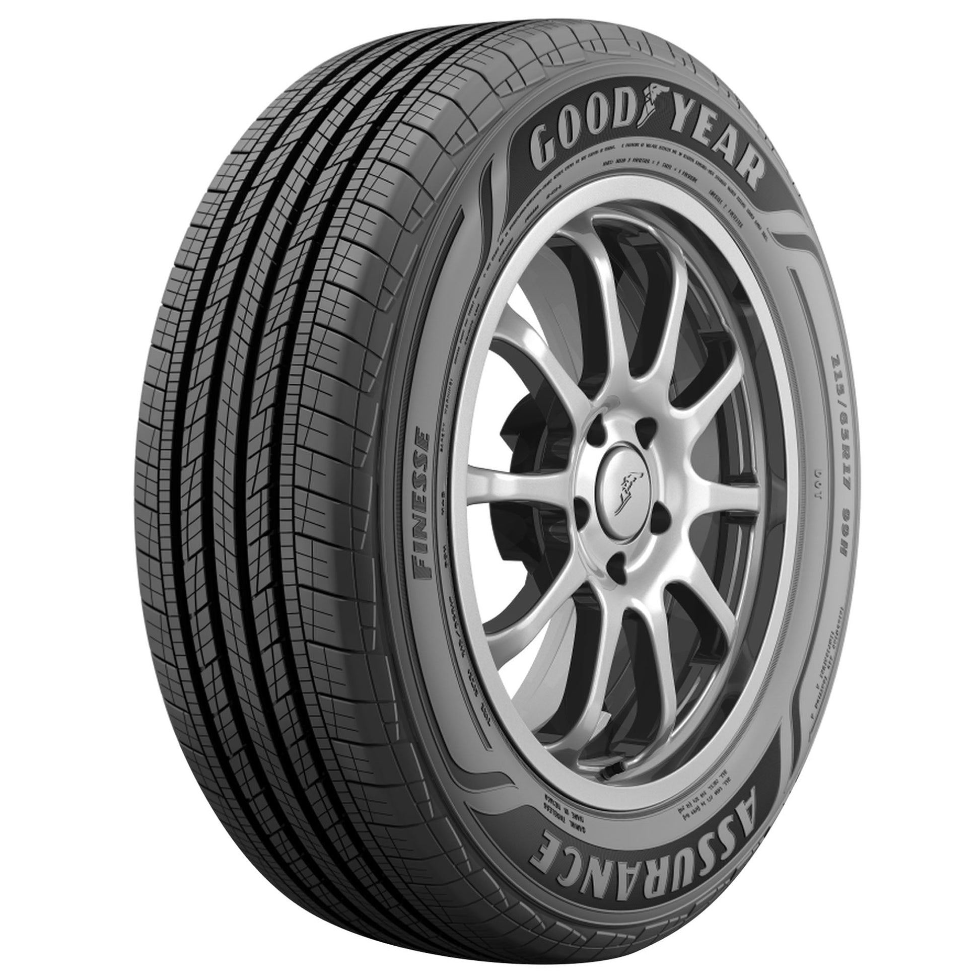 Goodyear Assurance Finesse All Season 215/65R17 99H Passenger Tire
