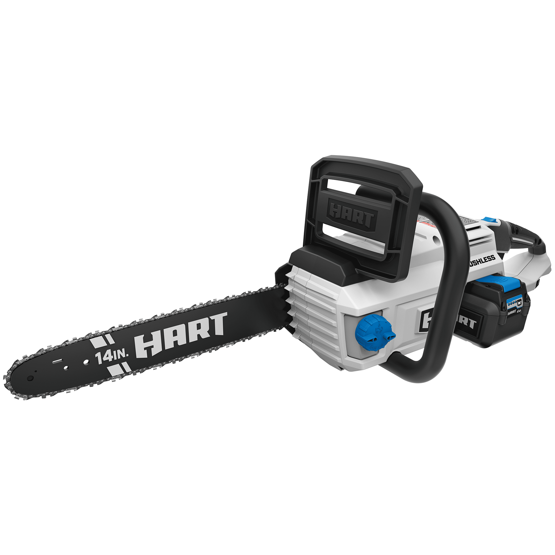 HART 40V Cordless Brushless 14 inch Chainsaw Kit (1) 4.0Ah Lithium-Ion Battery