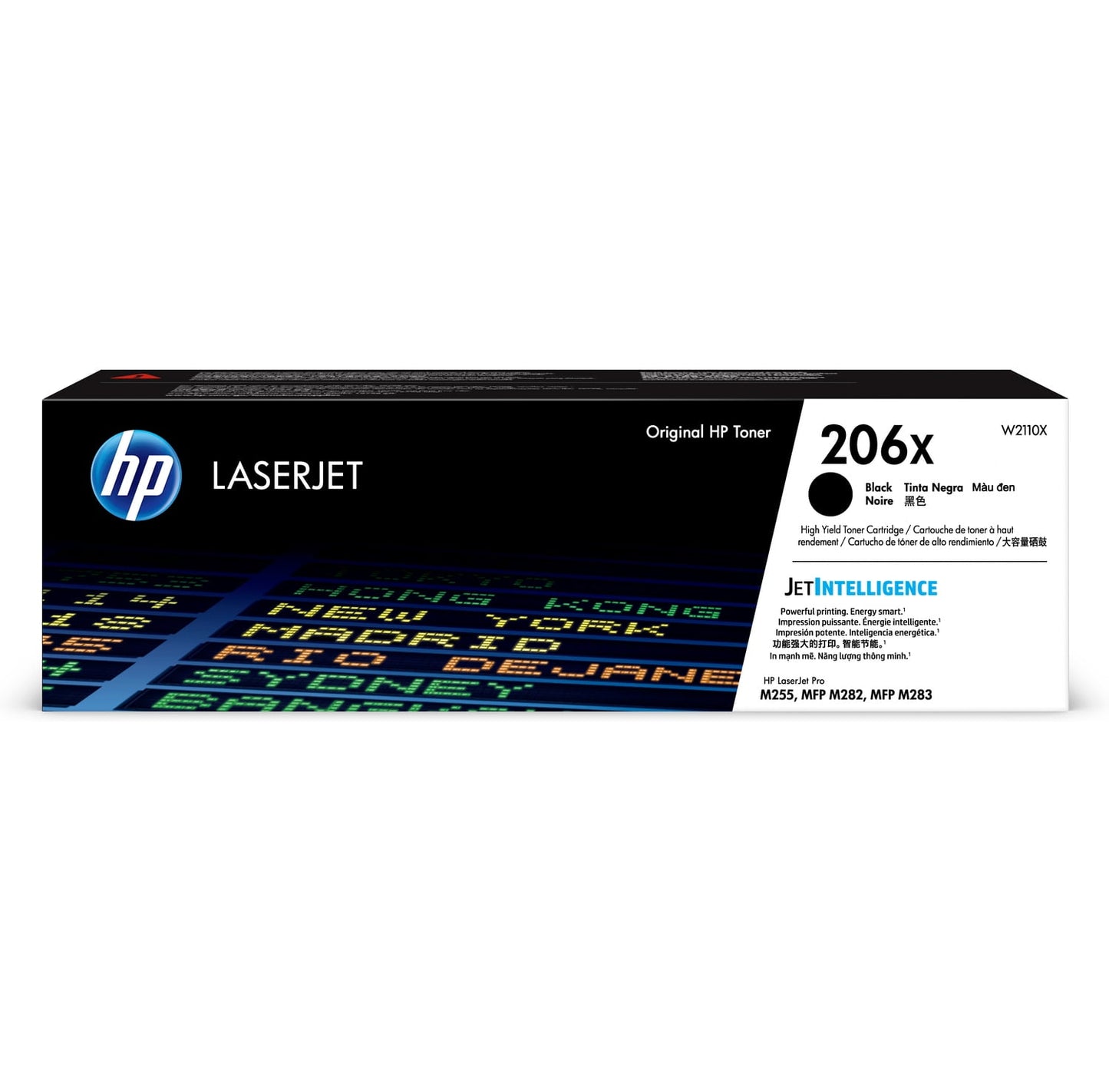 HP 206X High Yield Magenta Original LaserJet Toner Cartridge, ~2,450 pages,