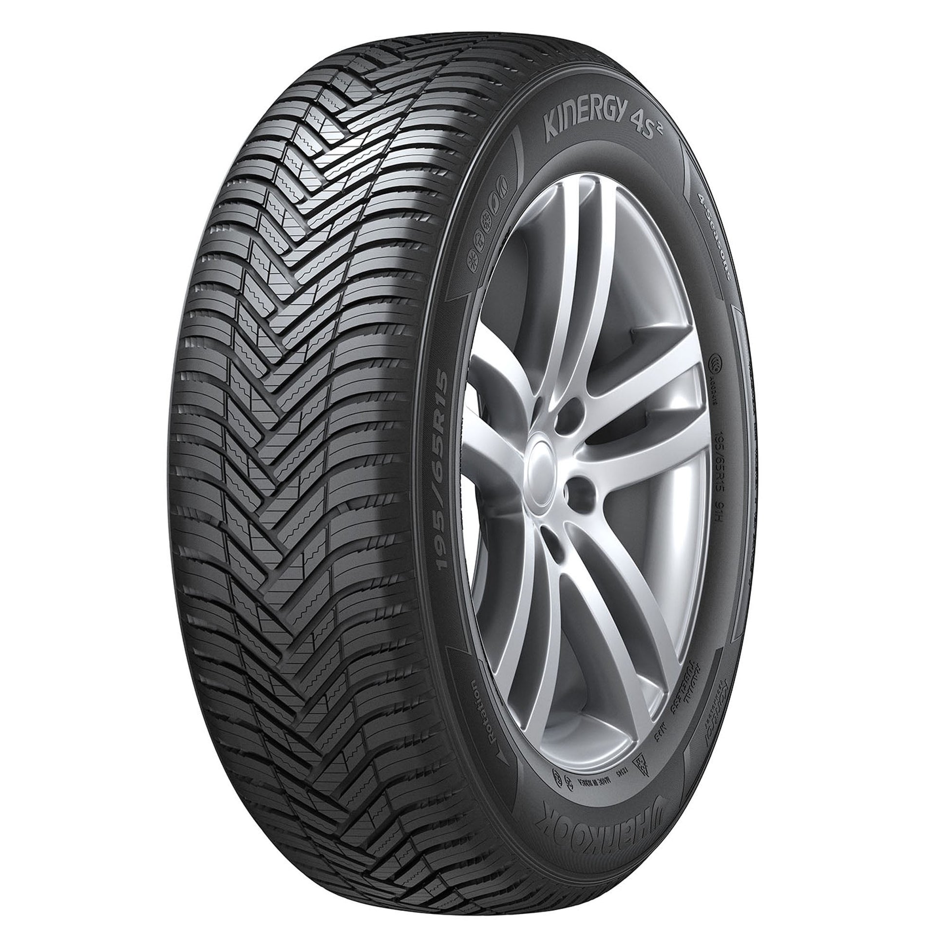 Hankook Kinergy 4S2 (H750) All Weather 195/65R15 91H Passenger Tire