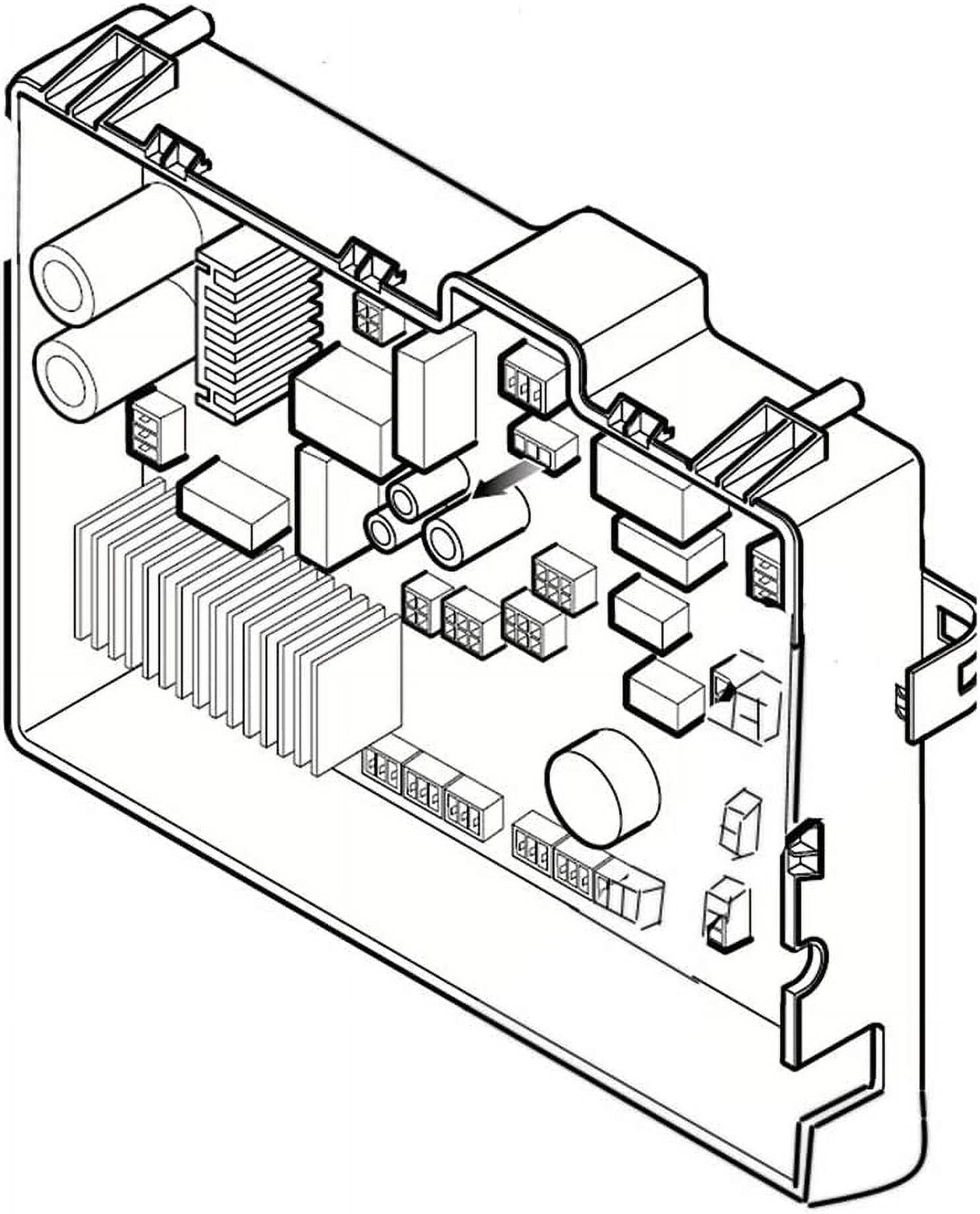 LG Genuine OEM EBR79950227 Washer Main Control Board (PCB Assembly)
