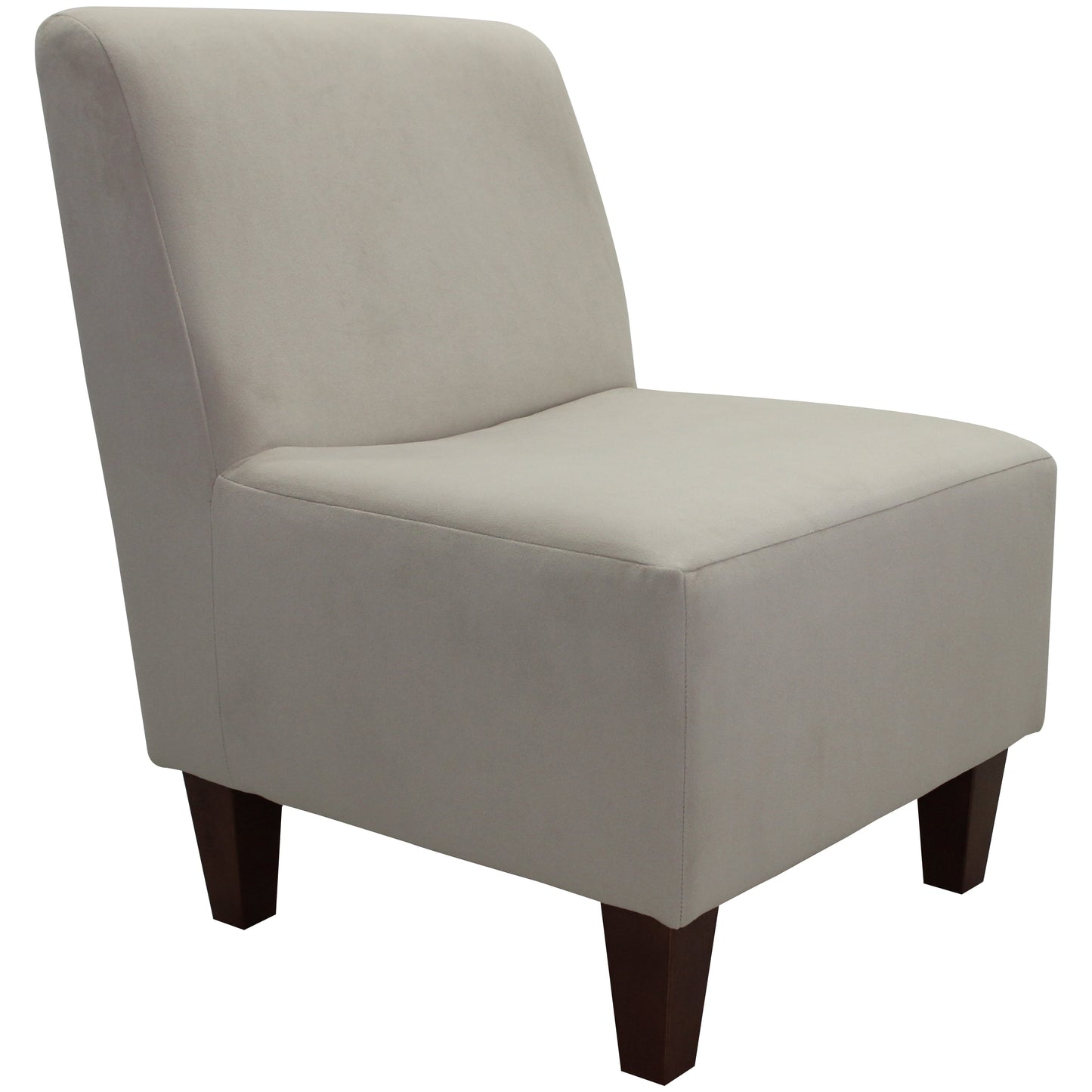 Mainstays Amanda Armless Accent Chair, Multiple Colors