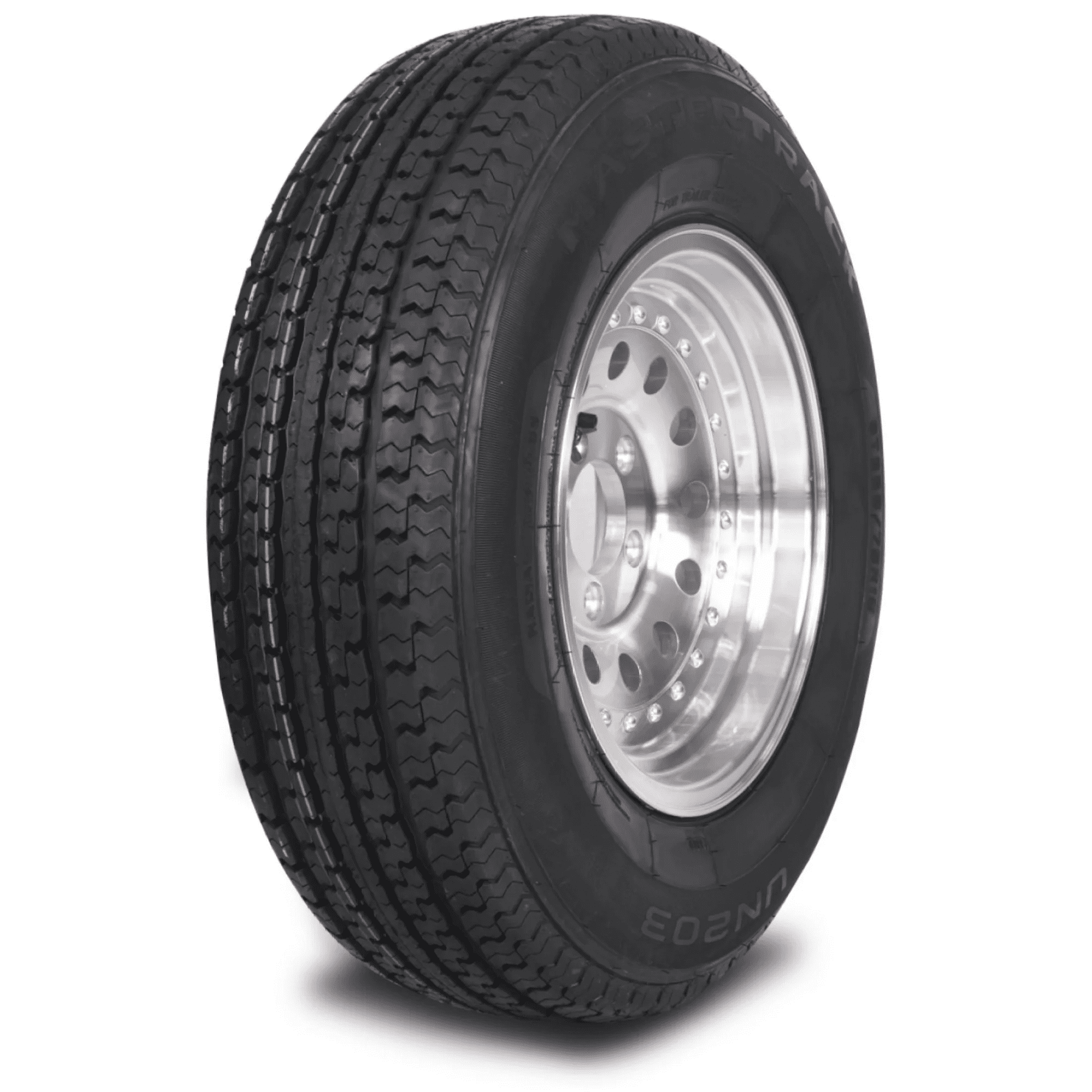 Mastertrack UN203 Radial Trailer ST225/75R15 225/75R15 8 Ply 113/108M D Trailer Tires (No Wheels)