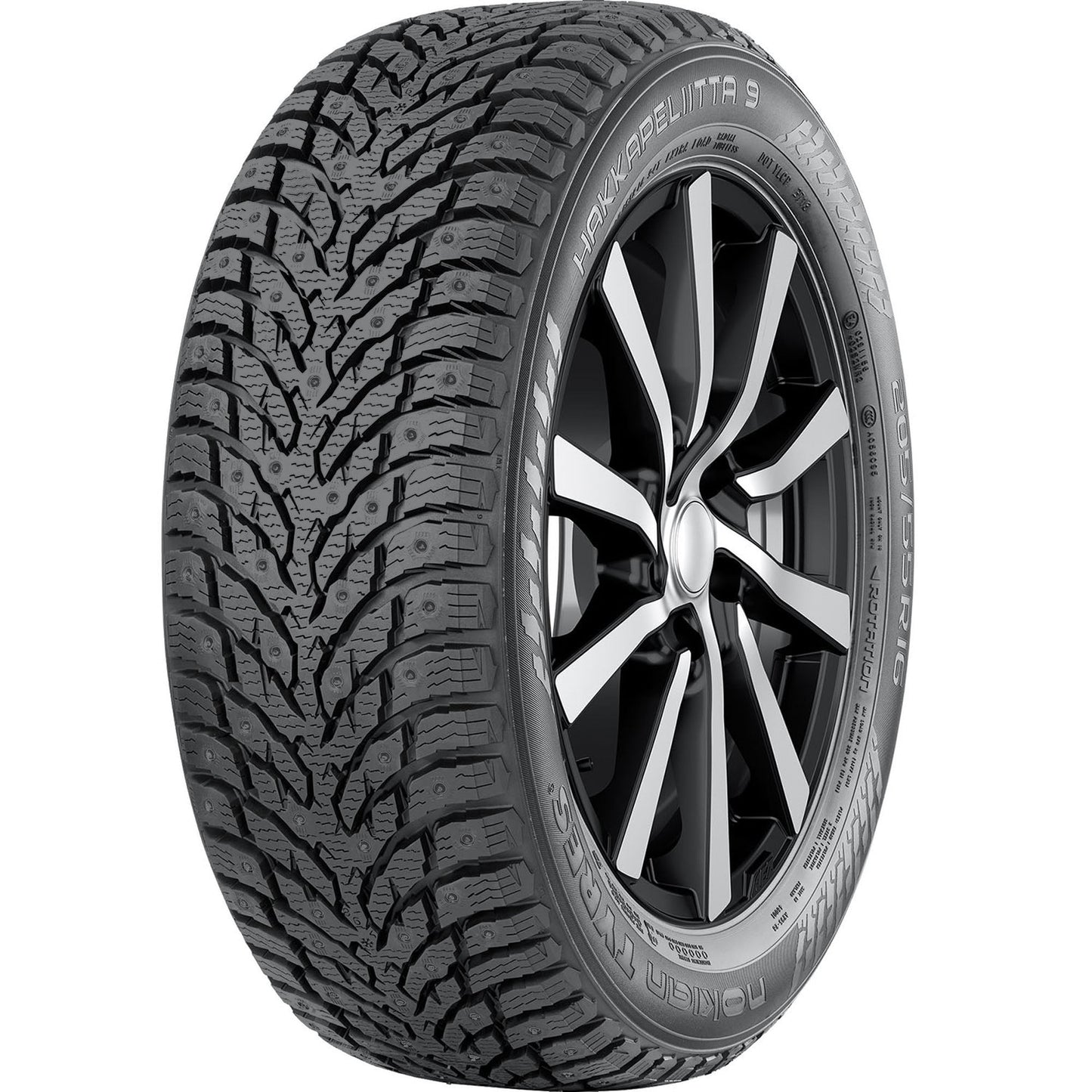 Nokian Hakkapeliitta 9 Studded Winter 265/35R18 97T XL Passenger Tire