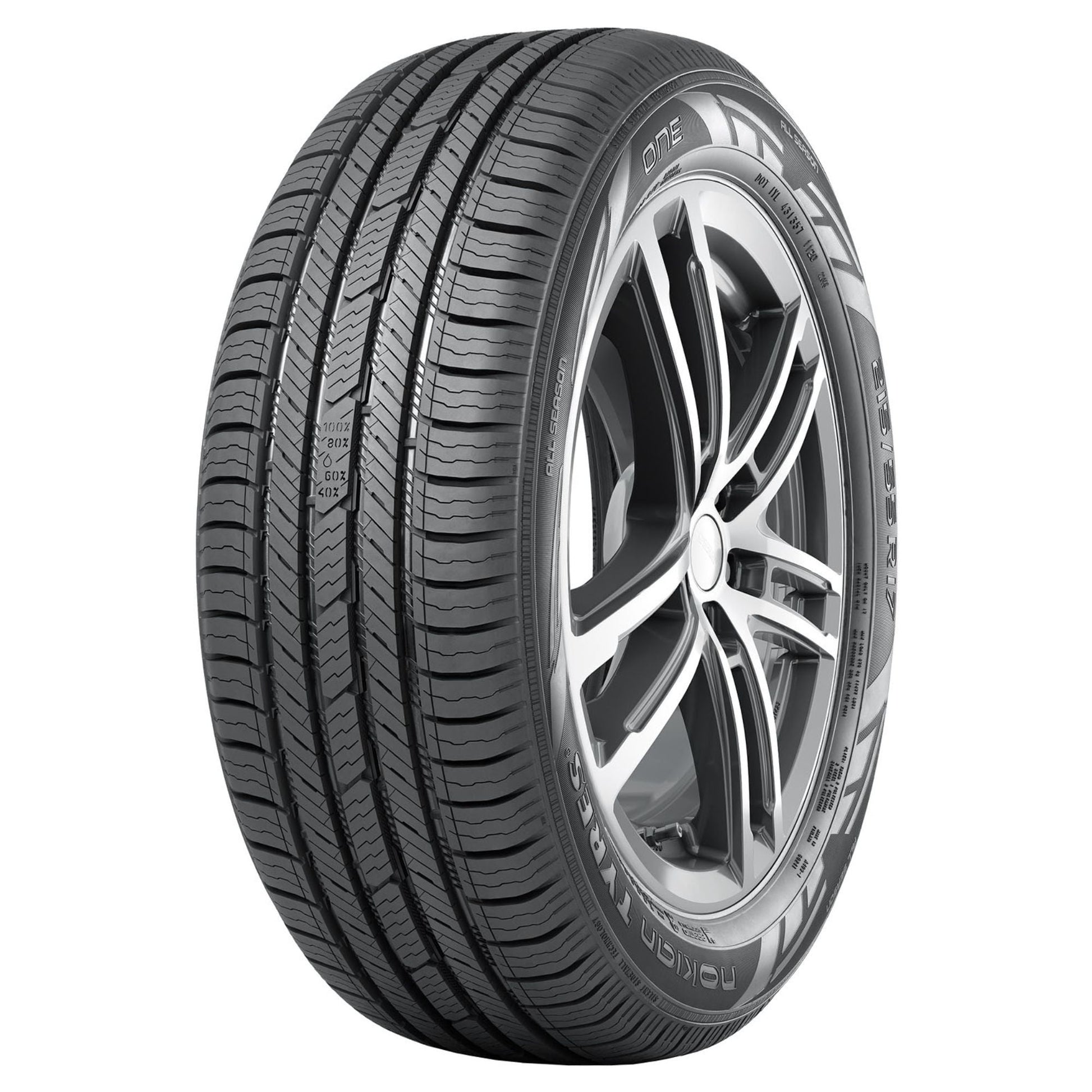 Nokian One All Season 225/50R17 98V XL Passenger Tire