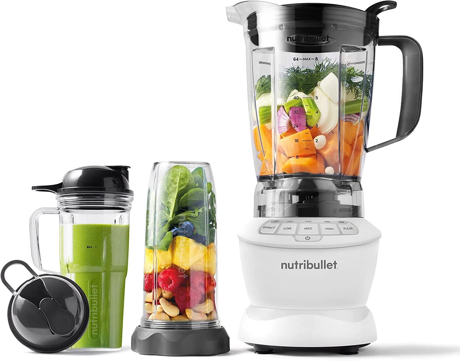 Nutribullet NBF50700AW White Blender Combo White