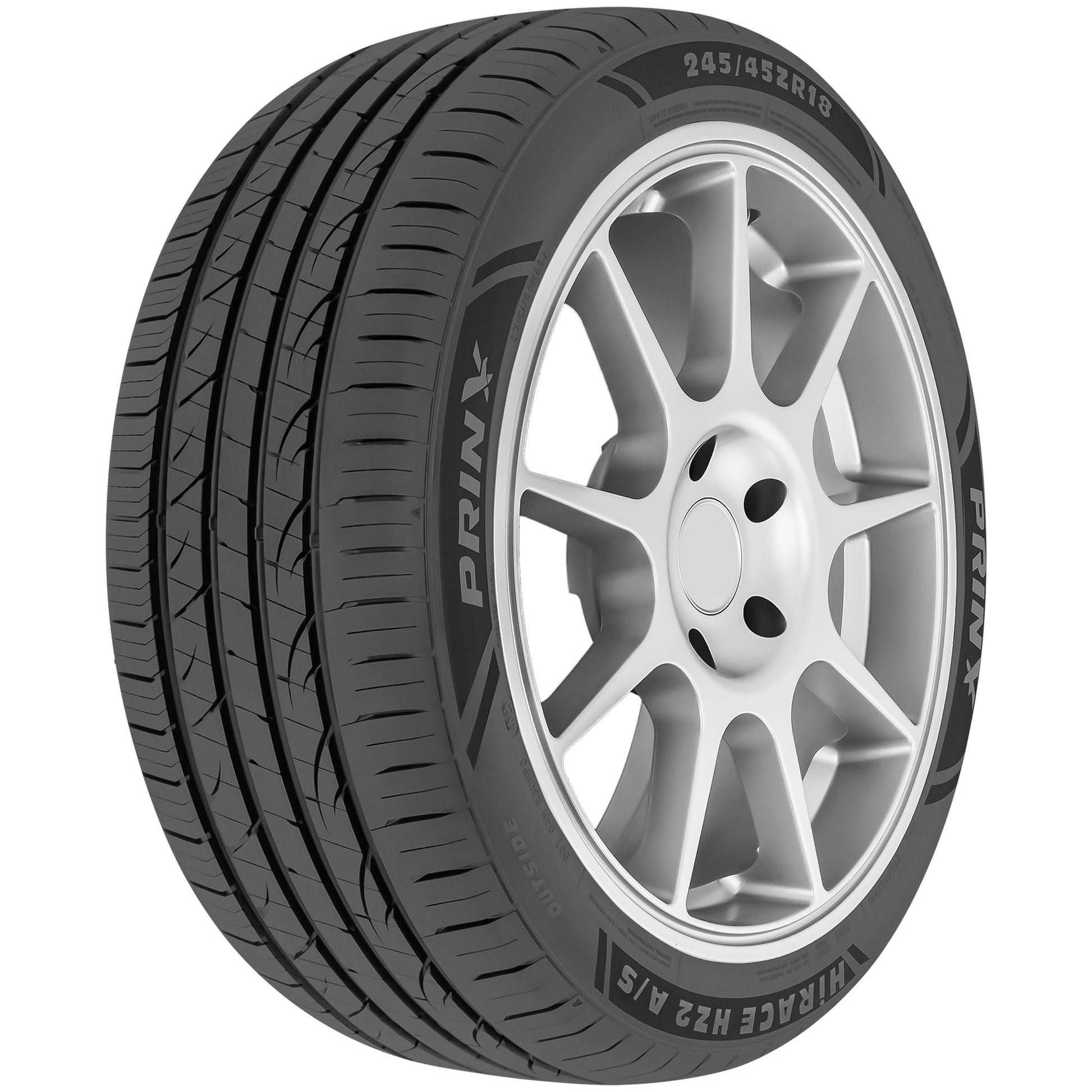 Prinx HiRACE HZ2 A/S UHP All Season 255/40ZR19 100Y XL Passenger Tire