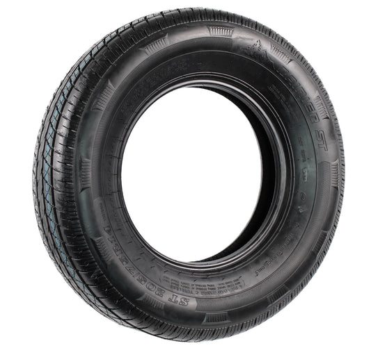 eCustomrim ST205/75R14 Steel Belted Radial Trailer Tire Load Range C 1760# 6 Year Warranty