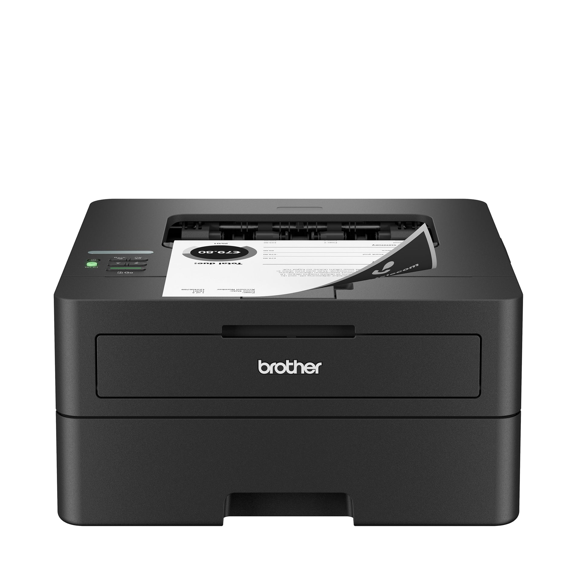 Restored Brother Wireless HL-L2460DW Compact Monochrome Laser Printer, Duplex and Mobile Printing