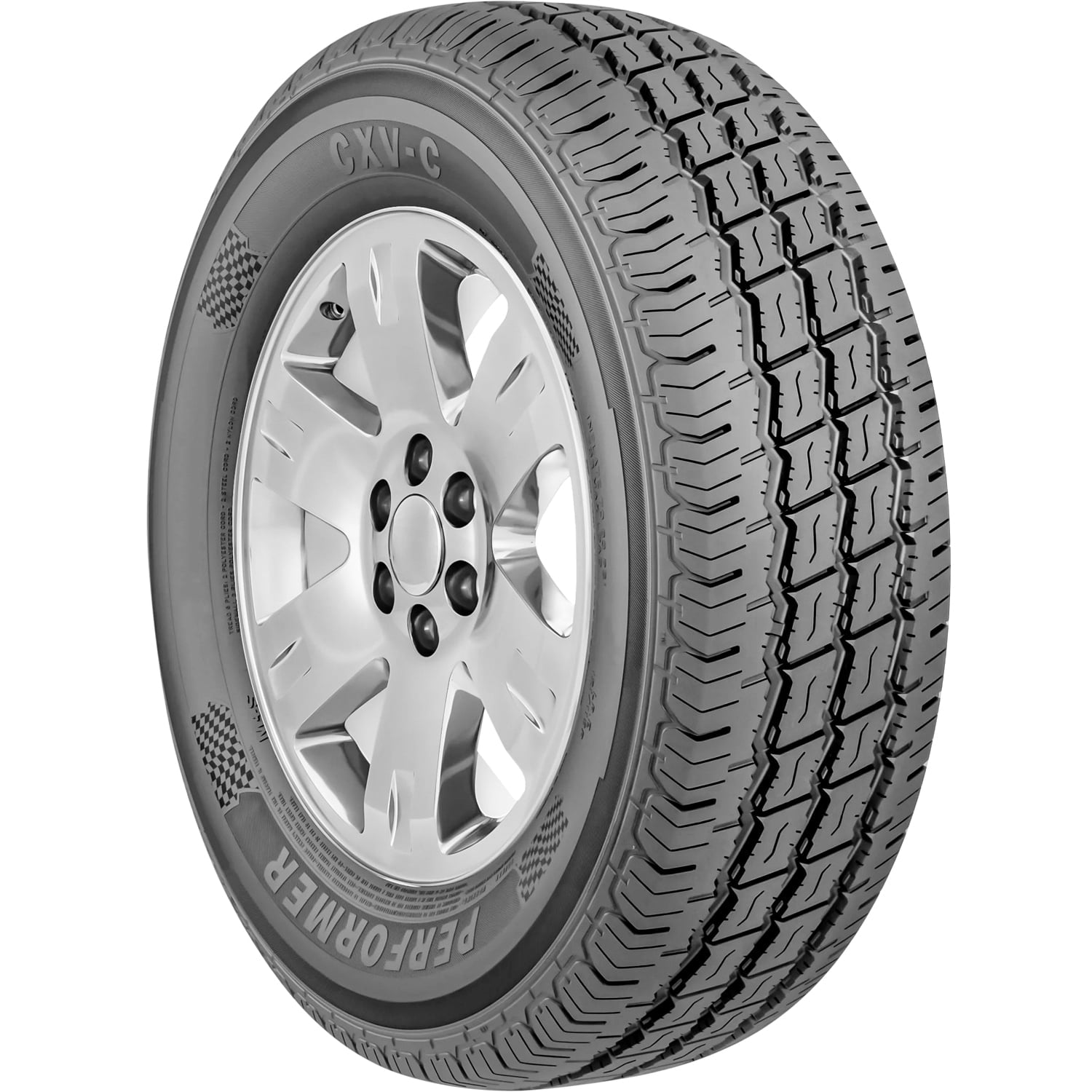 Performer CXV-C 205/75R16 113/111Q E 10 Ply Van Commercial Tire