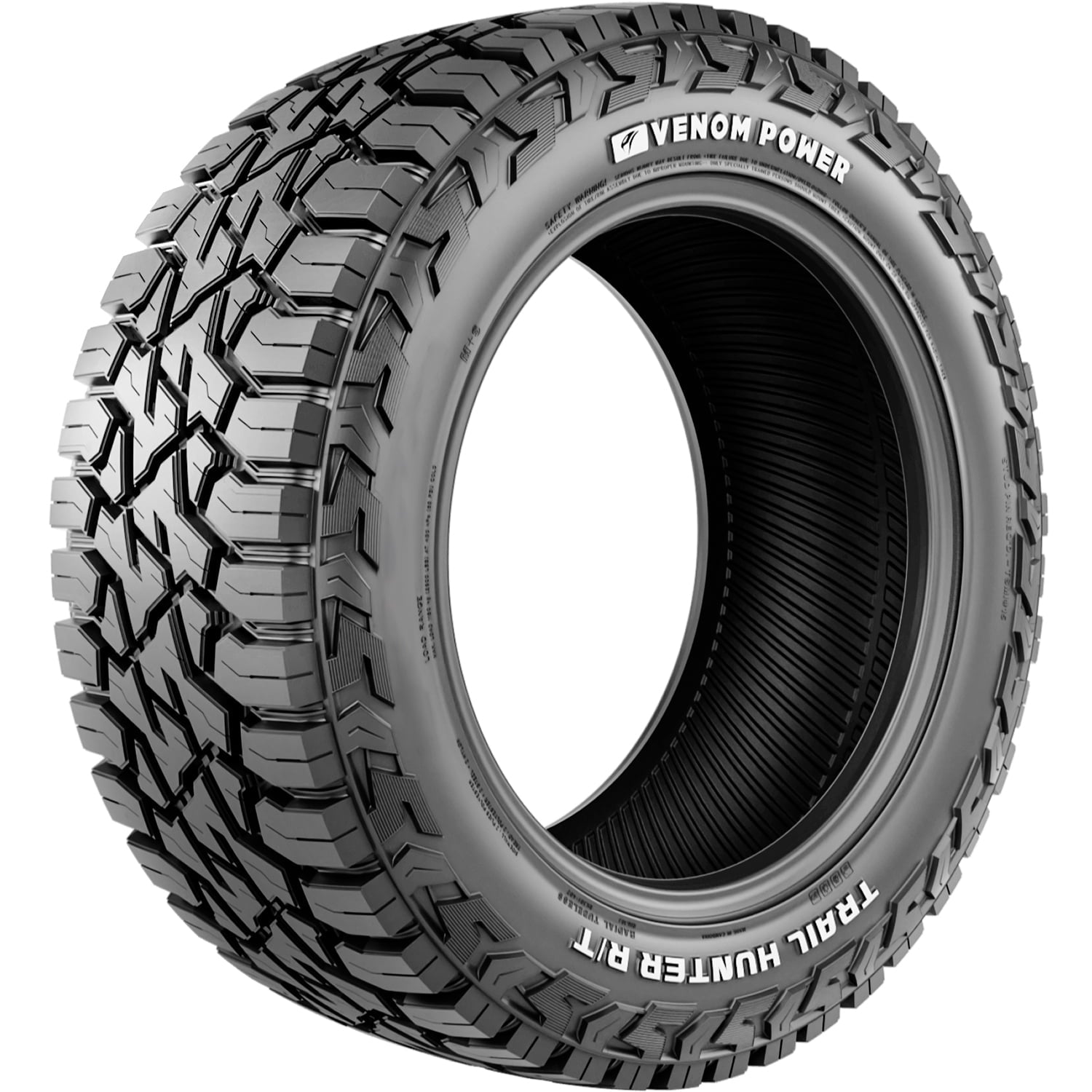 Venom Power Trail Hunter R/T 265/65R17 120/117Q E 10 Ply Rugged Terrain Light Truck Tire