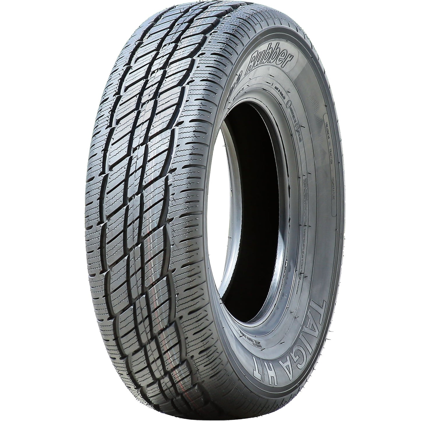 Vee Rubber Taiga H/T 265/70R17 113S A/S All Season Tire Fits: 2014-18 Chevrolet Silverado 1500 WT, 2010-20 GMC Sierra 1500 SLE