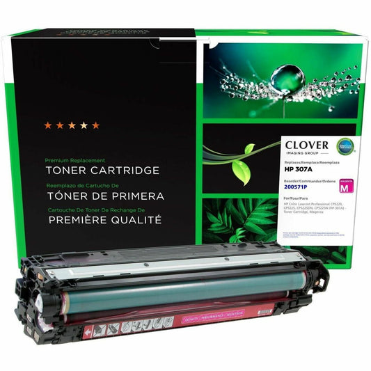 Remanufactured Clover Magenta Toner Cartridge for HP CE743A HP 307A 200571P