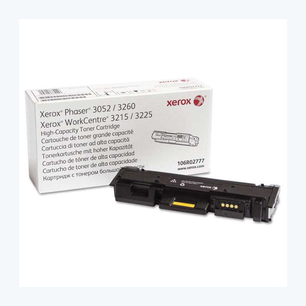 Xerox High Capacity Black Toner Cartridge (106R02777)