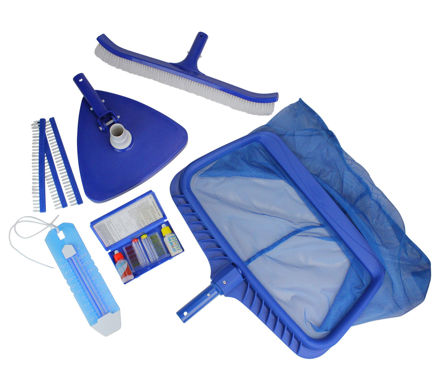 5-Piece Deluxe Pool Cleaning Maintenance and Te st Kit Set