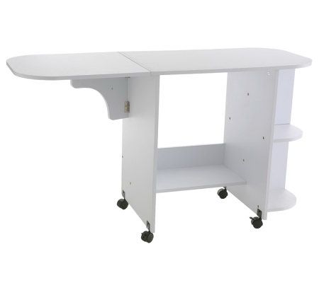 Gainesville Convertible White Sewing Table