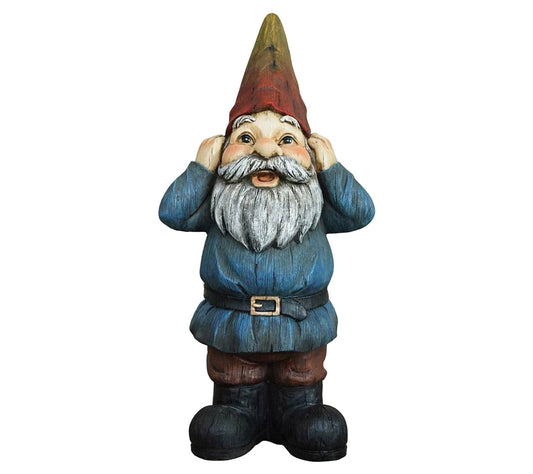 "Hear No Evil" Resin Gnome by Santa's Workshop
