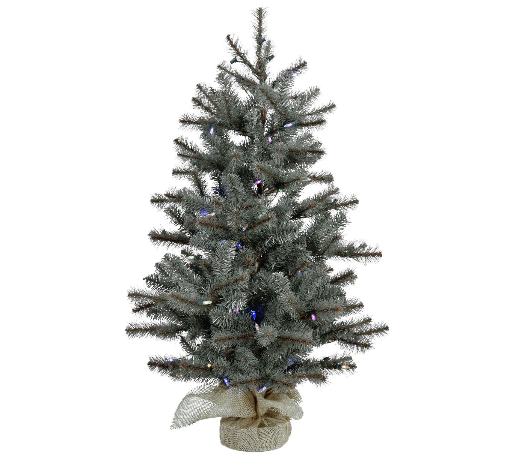 Fraser Hill Farm 4-Ft. Heritage Pine Artificial Tree with Burl