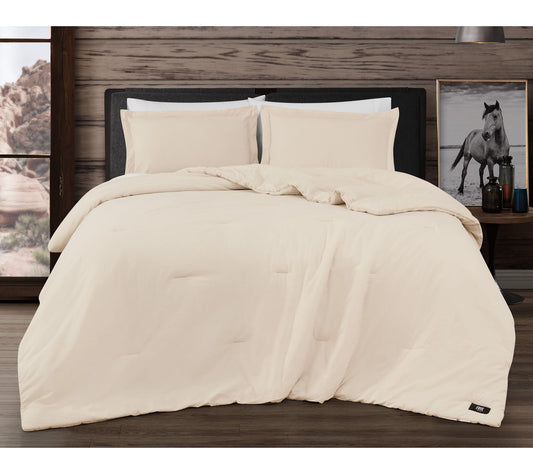 Frye Vintage Washed Cotton Full/Queen 3-Piece Comforter Set