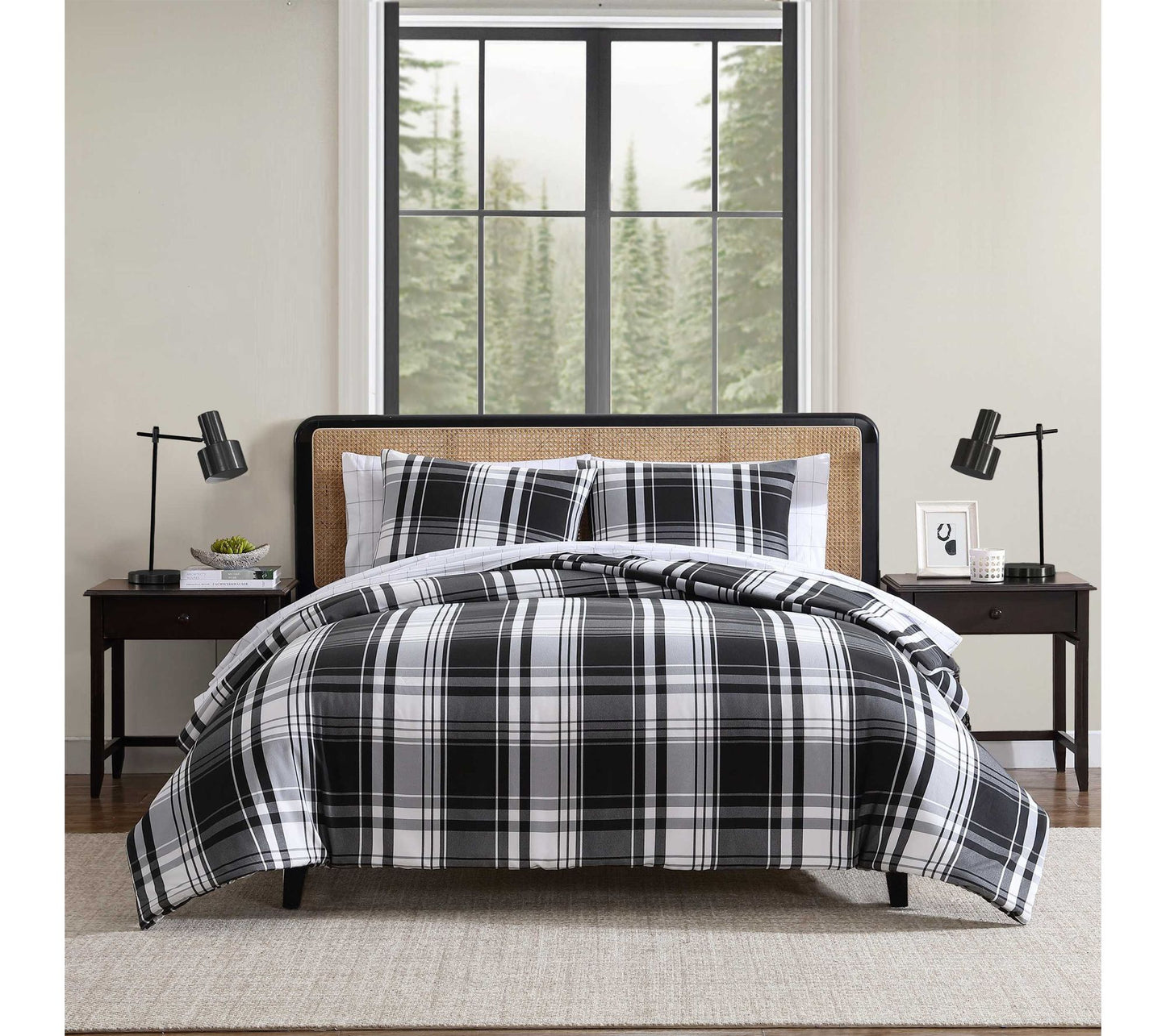 Eddie Bauer Saddle Mountain Plaid King Comforter Set