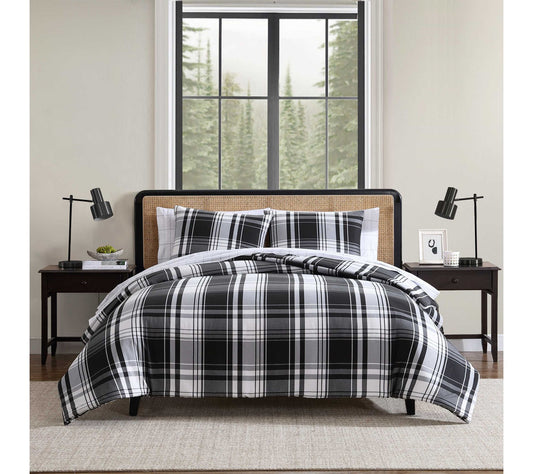Eddie Bauer Saddle Mountain Plaid King Comforter Set